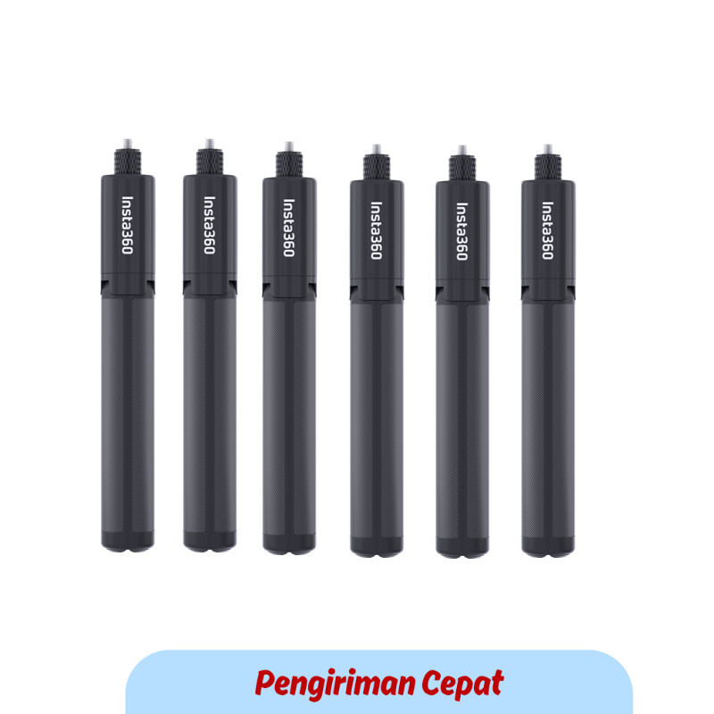 PCP 6 PCS Insta360 2-in-1 Selfie Stick Tripod Pole Extension Rod Original Accessory Wholesale
