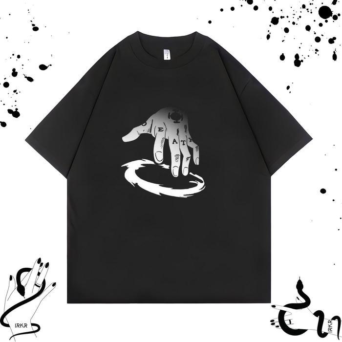 (COD) IRKR T-shirt Oversized Unisex Black "Trafalgar Law" P377 - M