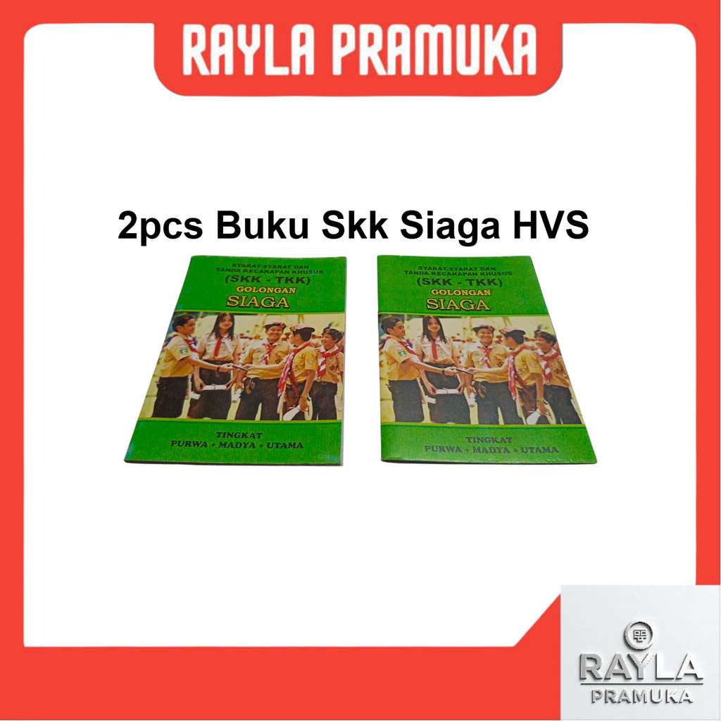 Buku Skk Siaga 2pcs Hijau SD Pramuka HVS