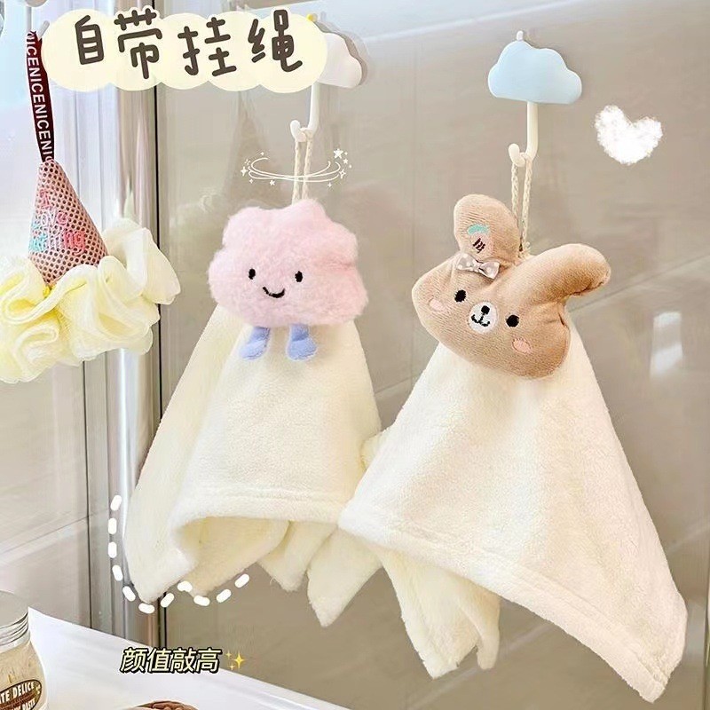 Lap Tangan Gantung Karakter 3D Kain Lap Dapur Lucu / Lap Handuk Tangan Gantung Hand Towel Serbaguna