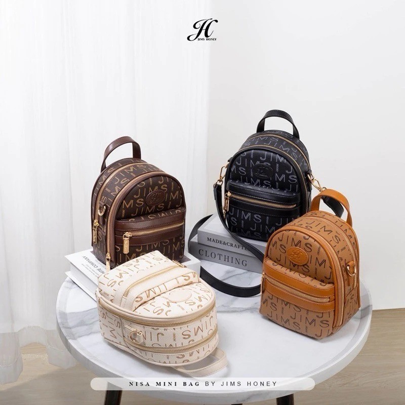 Jims Honey - Nisa Mini Bag - Tas Ransel Mini Wanita