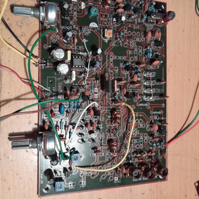 KIT BITX Spectra 40 SSB sudah bisa receive - Belum selesai dirakit semua BEST