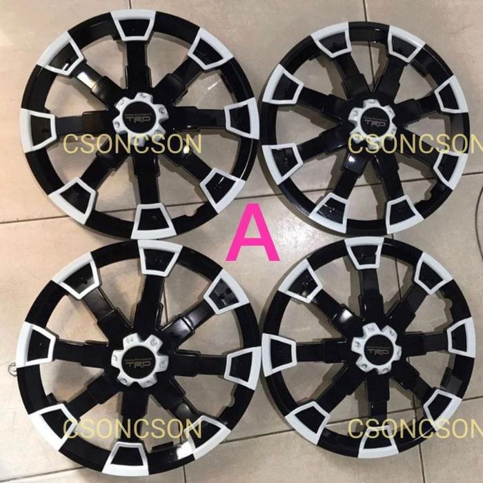 Dop Velg Mobil Universal TRD Wheel Ring 13 14 - ring 13, a