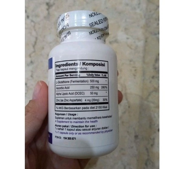 MAZTHIONE PEMUTIH KULIT AMPUH