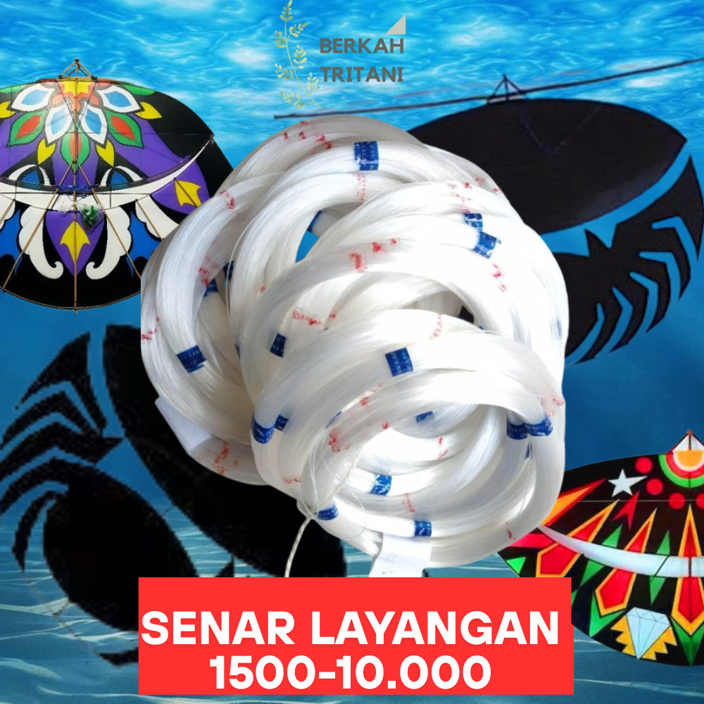 SENAR LAYANGAN CAP IKAN KAKAP UKURAN 1500-10.000 UKURAN BESARR