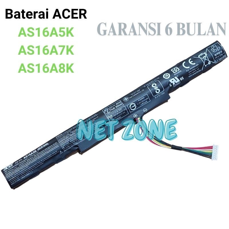 Baterai Acer Aspire ES 14 ES1-432 ES1-432-CO85 C52R AS16A5K -NZONE