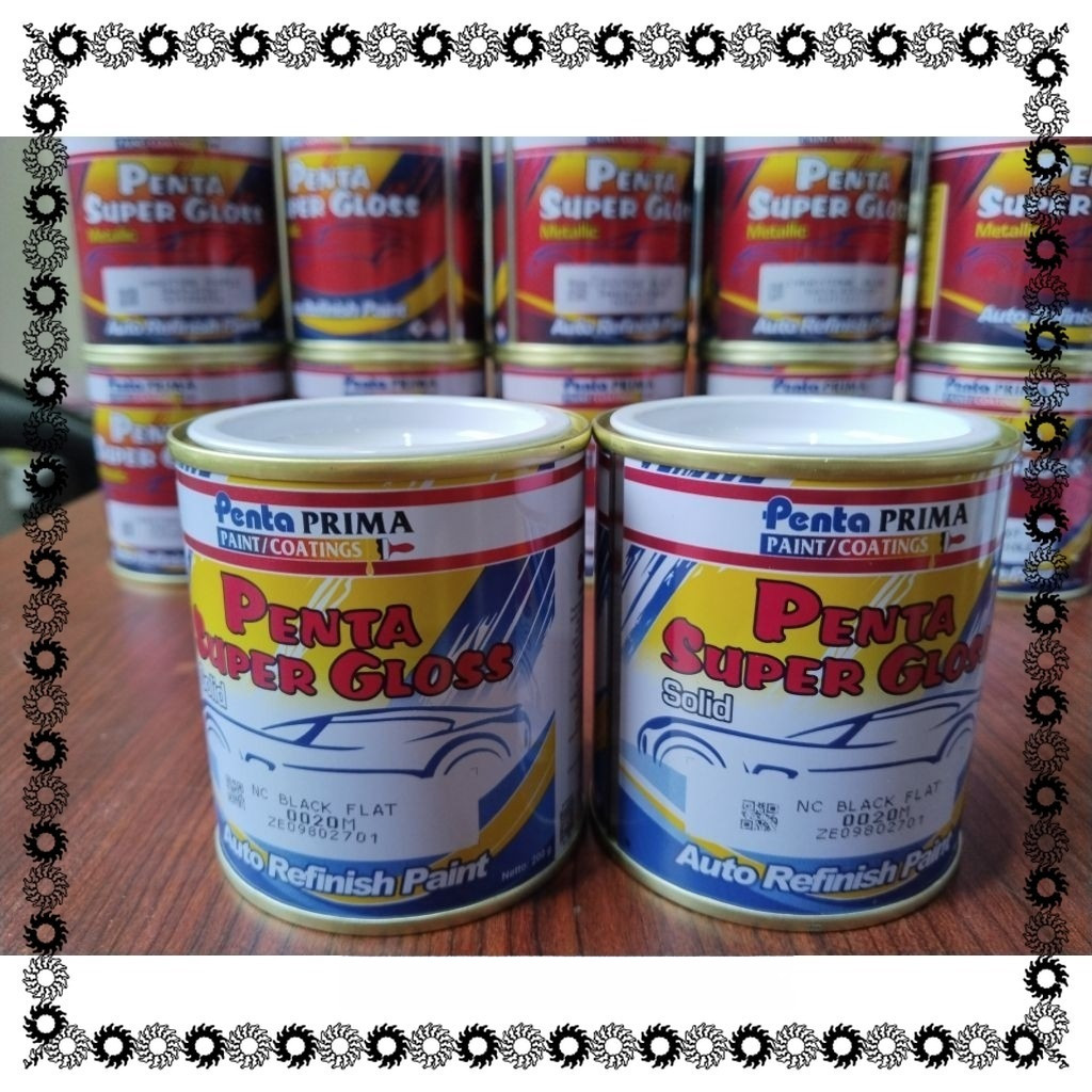 Cat Penta 200gr black flat NC