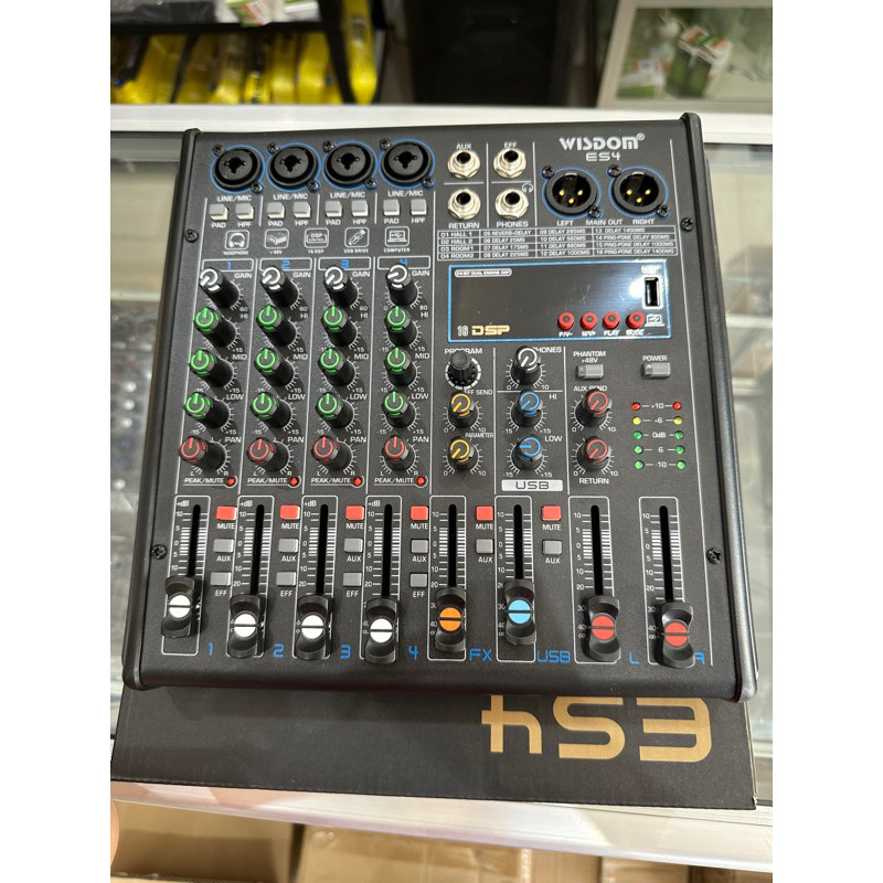 Mixer Wisdom ES4 4 chanel Wisdom Es 4