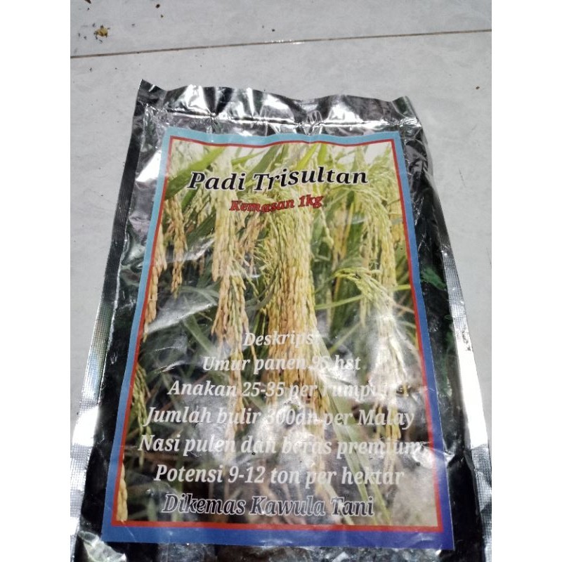 padi tri sultan kemasan 1kg