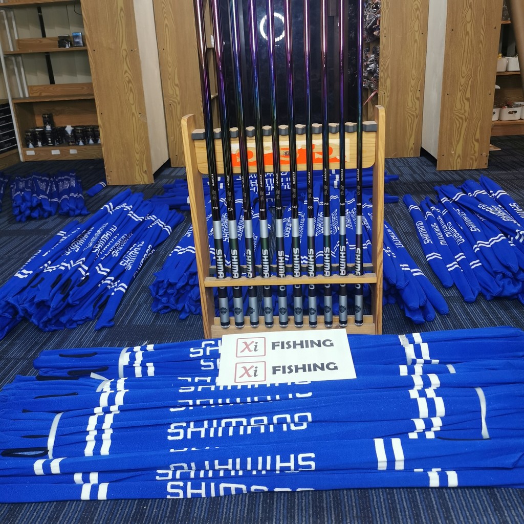 Shimano Syoufu Pelangi – Joran Tegek Full Carbon Asli, Ringan dan Kuat, Panjang 360-720 cm