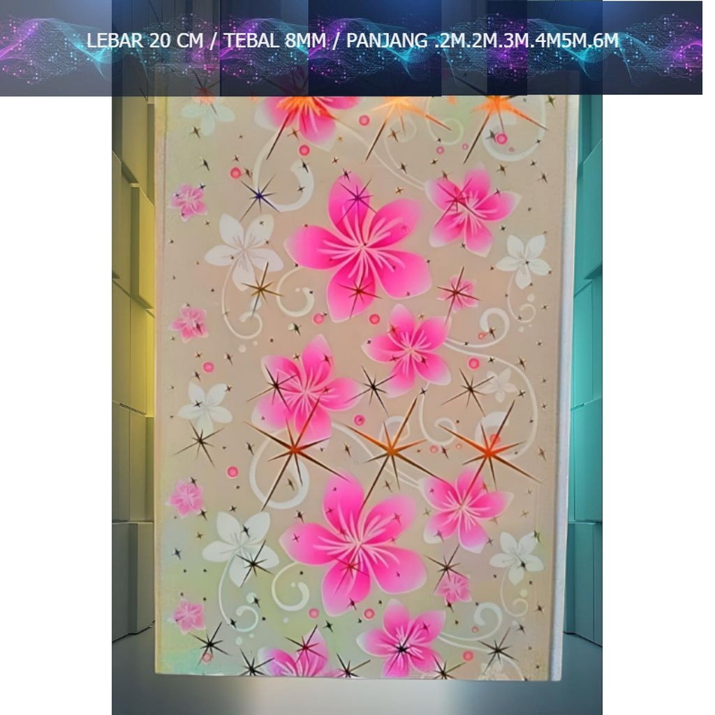 plafon pvc 6 meter 1 dus    ‎ ‎ ‎ ‎