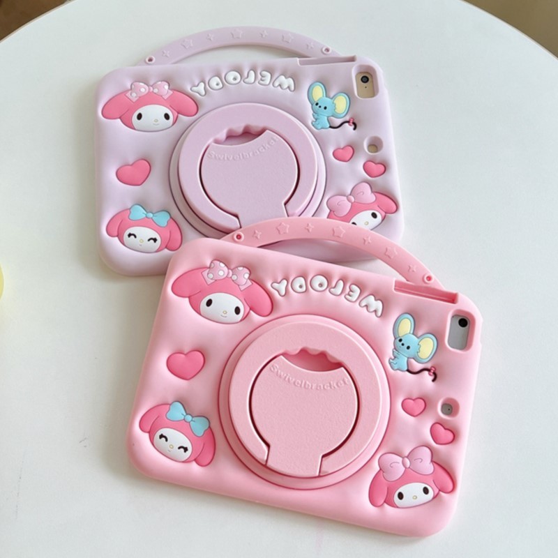 For Lenovo Xiaoxin Pad 2024 Tab M11 11 inch TB330FU TB331FC Cute 3D Cartoon Melody Silicone Kids Cas