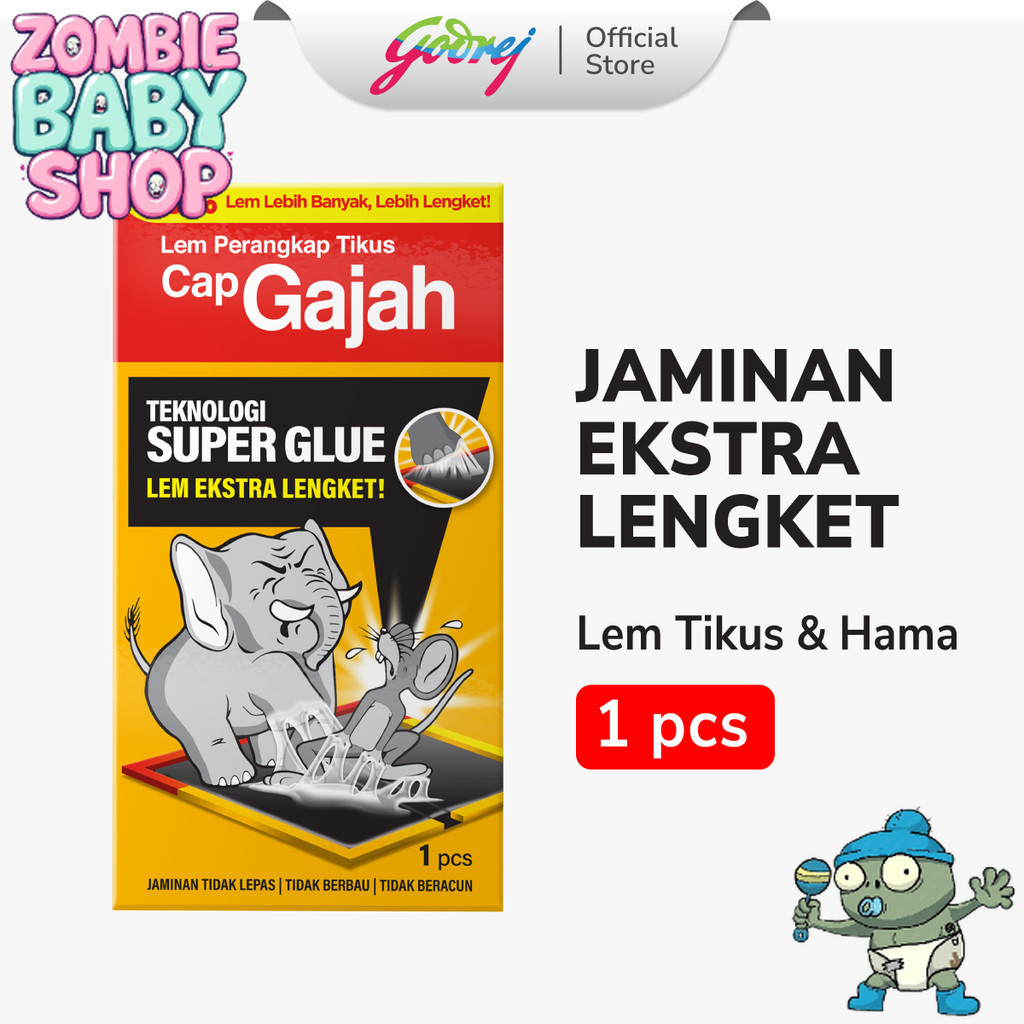 Cap Gajah Lem Perangkap Tikus dan Hama
