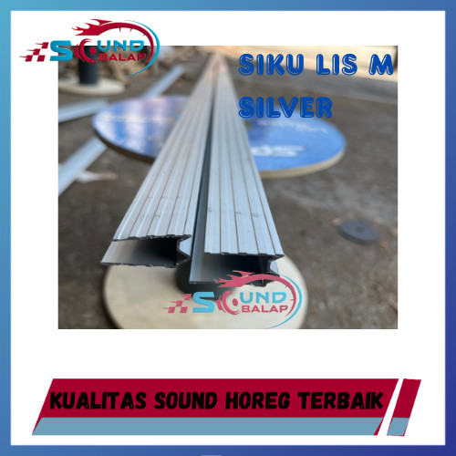 lis alumunium lis M hardcase alumunium lis U panjang 3meter import wajib potong