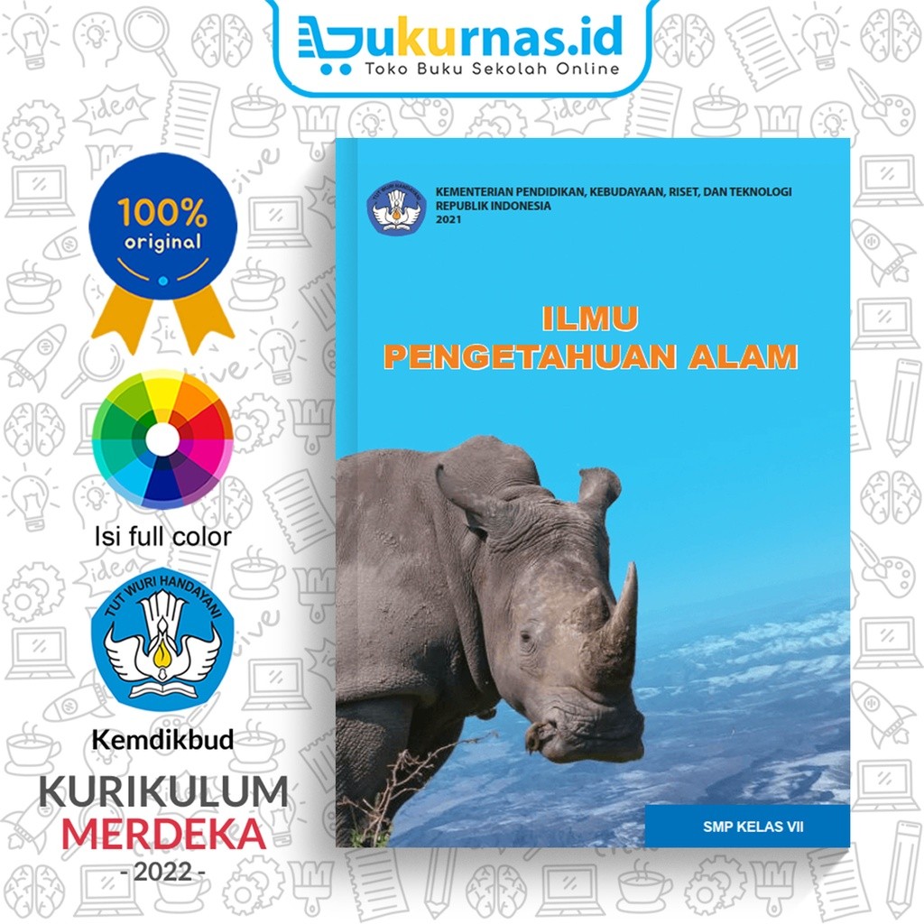 Buku Ilmu Pengetahuan Alam IPA SMP/MTS Kelas 7 K-Merdeka Sekolah Penggerak