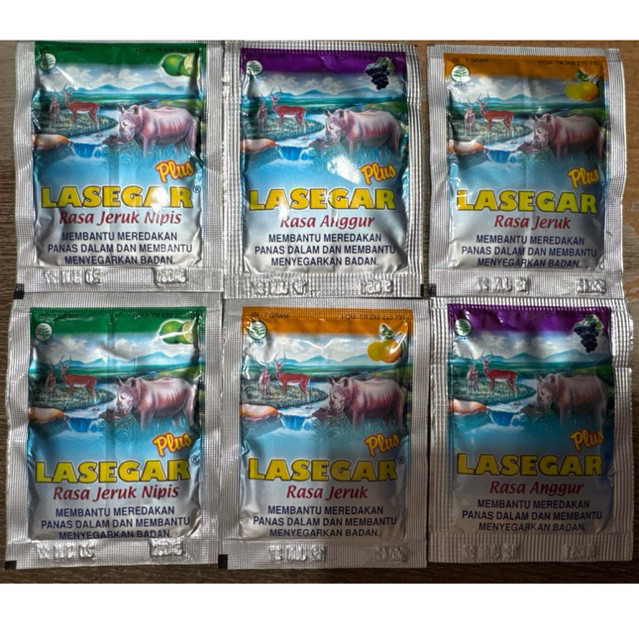 Lasegar Sachet 1 Renteng Isi 12Pcs