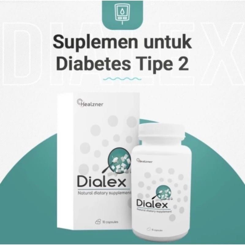 ( Terlaris) Dialex Obat Diabetes Manjur Ampuh Asli Dialex Original
