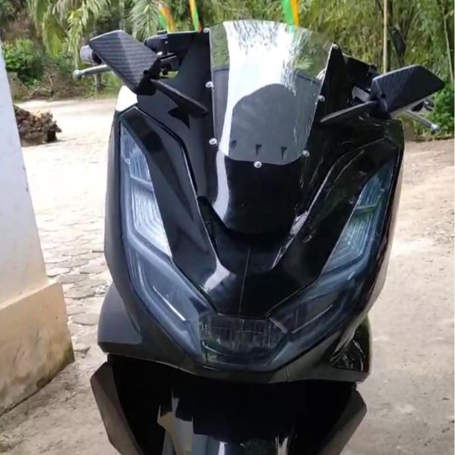 Visor pcx 160 combinasi plus spion nemo