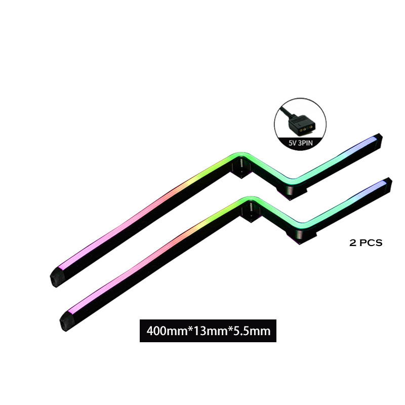 Phanteks RGB Neon LED Strip Light Bar 5V ARGB Support ASUSGIGA MB SYNC PC Case Decoration 40cm55cm10