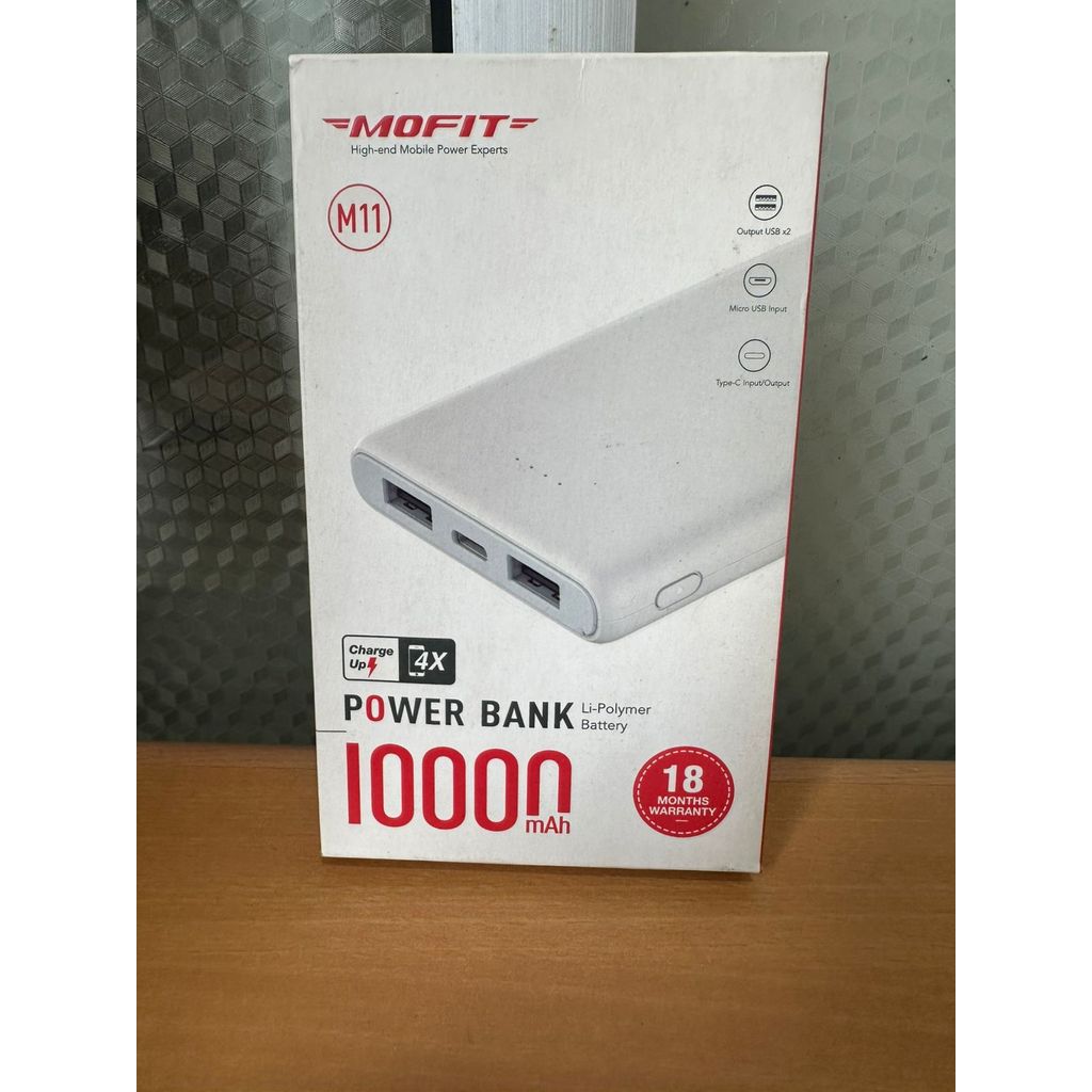 Power Bank Mofit M11 10000 mAh Fast Charging Seken