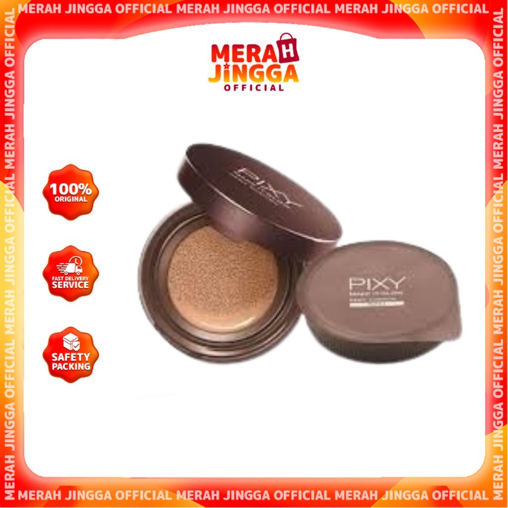 PIXY Make It Glow Dewy Cushion Full Size | Refill | Merah Jingga Official