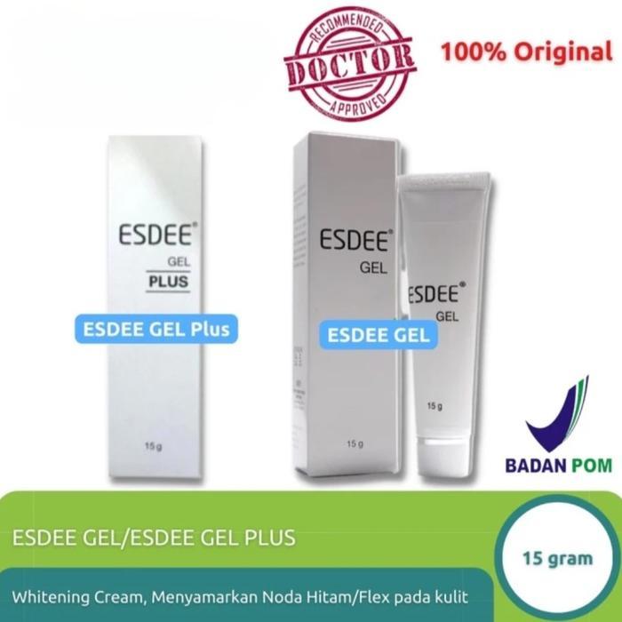 Esdee Gel / Esdee Gel Plus - untuk kulit berjerawat / jerawat - mengontrol minyak berlebih di kulit 