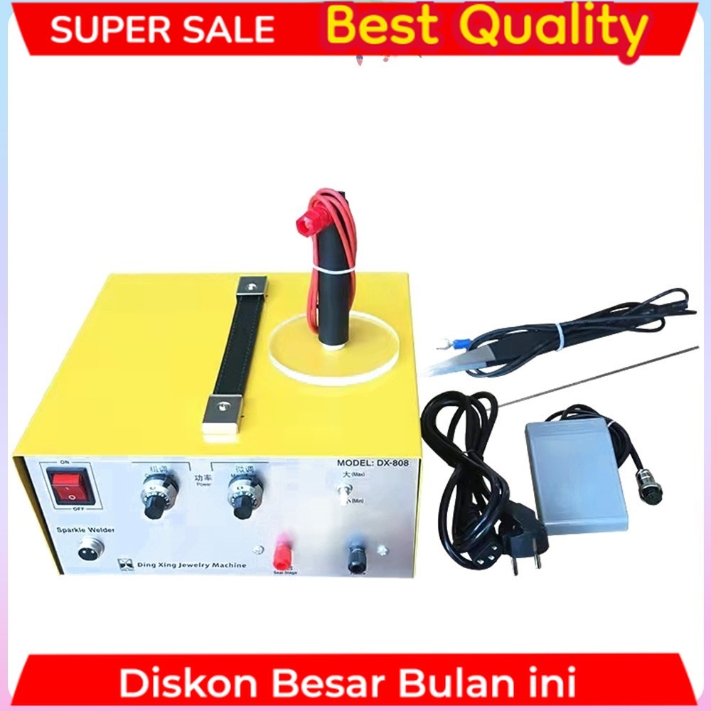 New DX-808 80A Handheld Pulse spot welding Pulse Spot Welder Gold Silver Platinum Jewelry Welding Ma