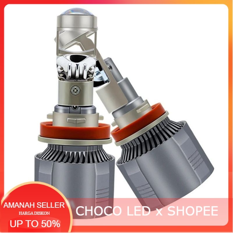 Lampu Utama Mobil Foglamp Led Projector Led Lampu Led Mobil H4 H8 H9 H11 HB3 HB4 H7 Rayton Original