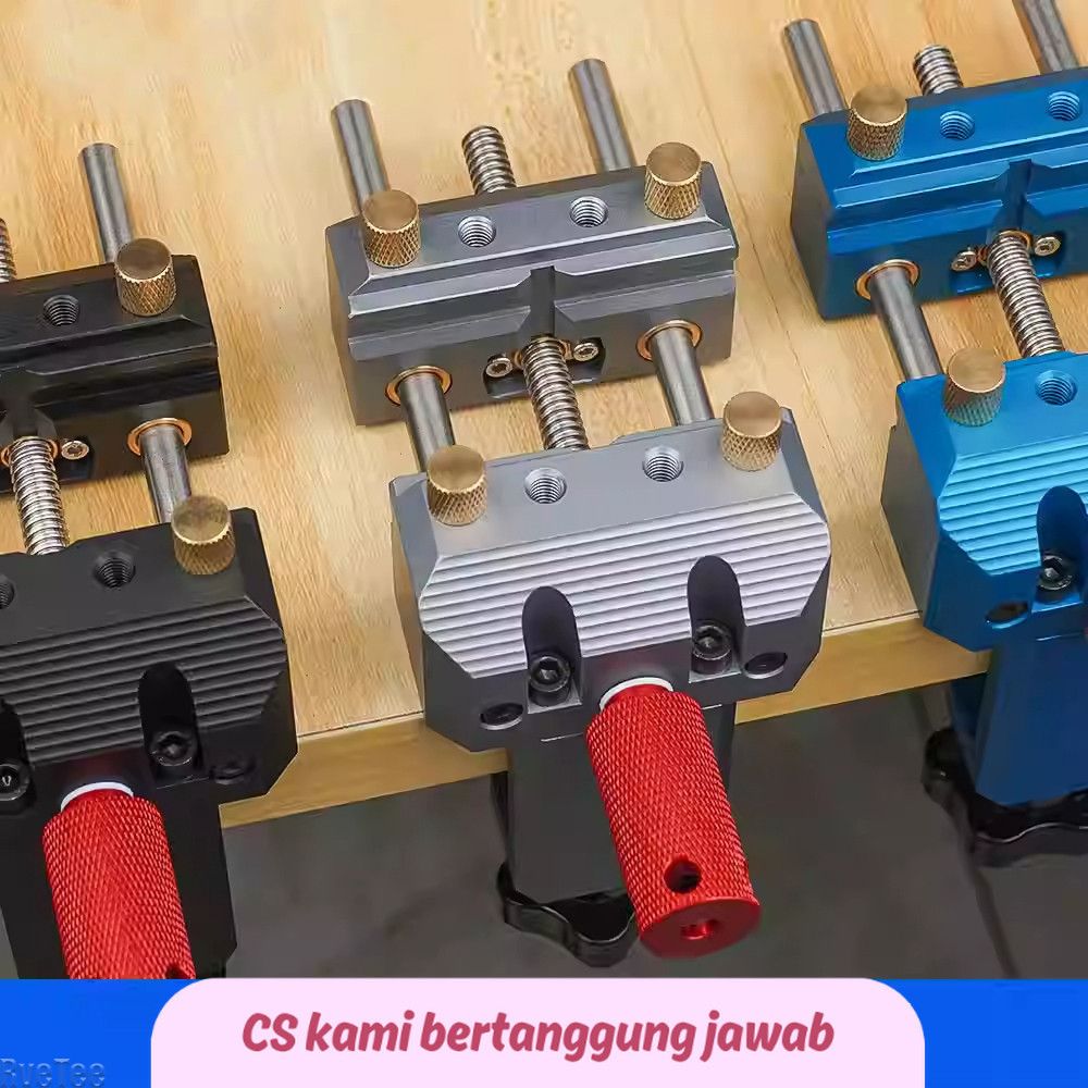 SS Aluminum Alloy Precision Table Vice Bench Vise Multifunctional Table Vise Bench Clamp Mini Workbe