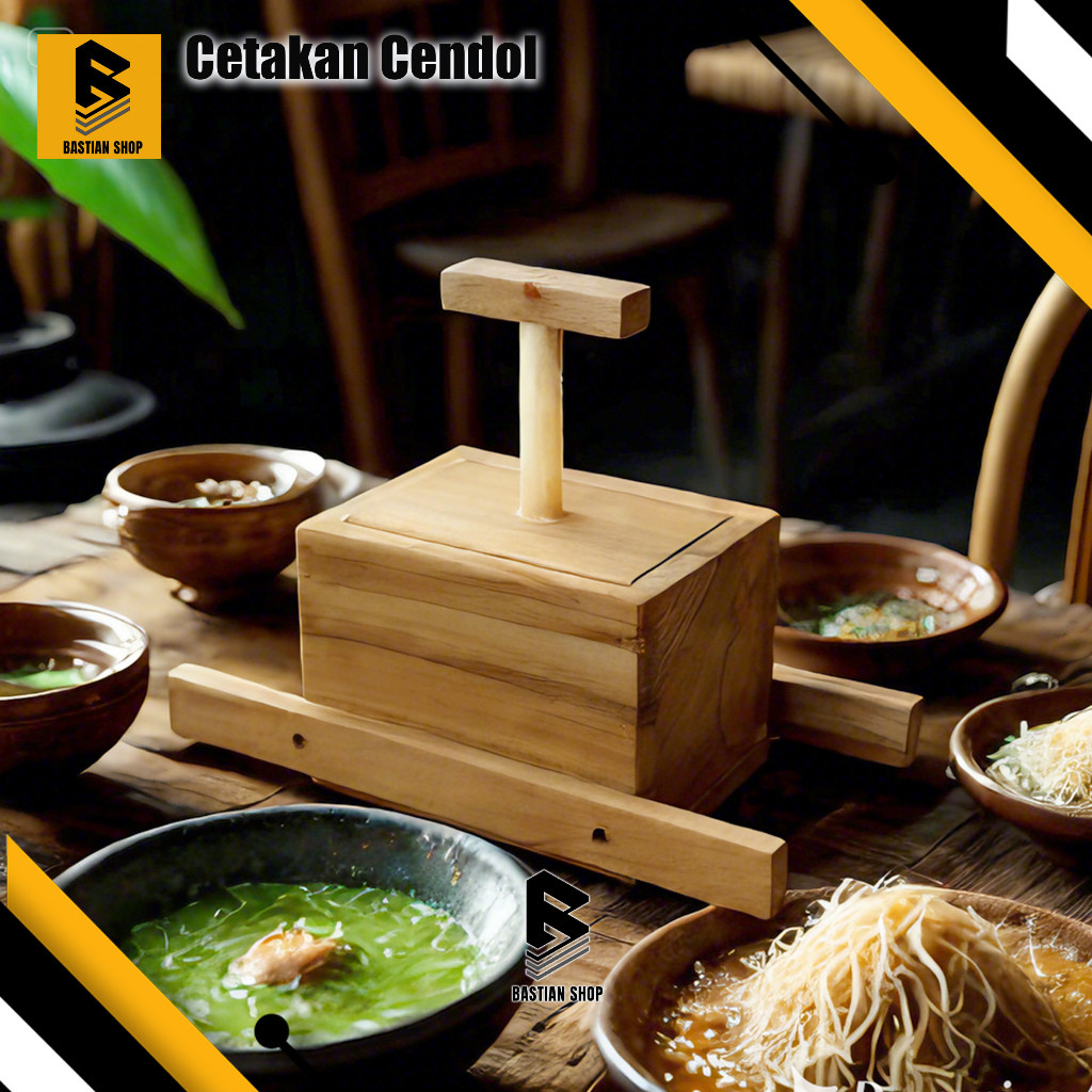 Cetakan Cendol Dawet Ayu Dawet Beras es dawet dorong bahan kayu
