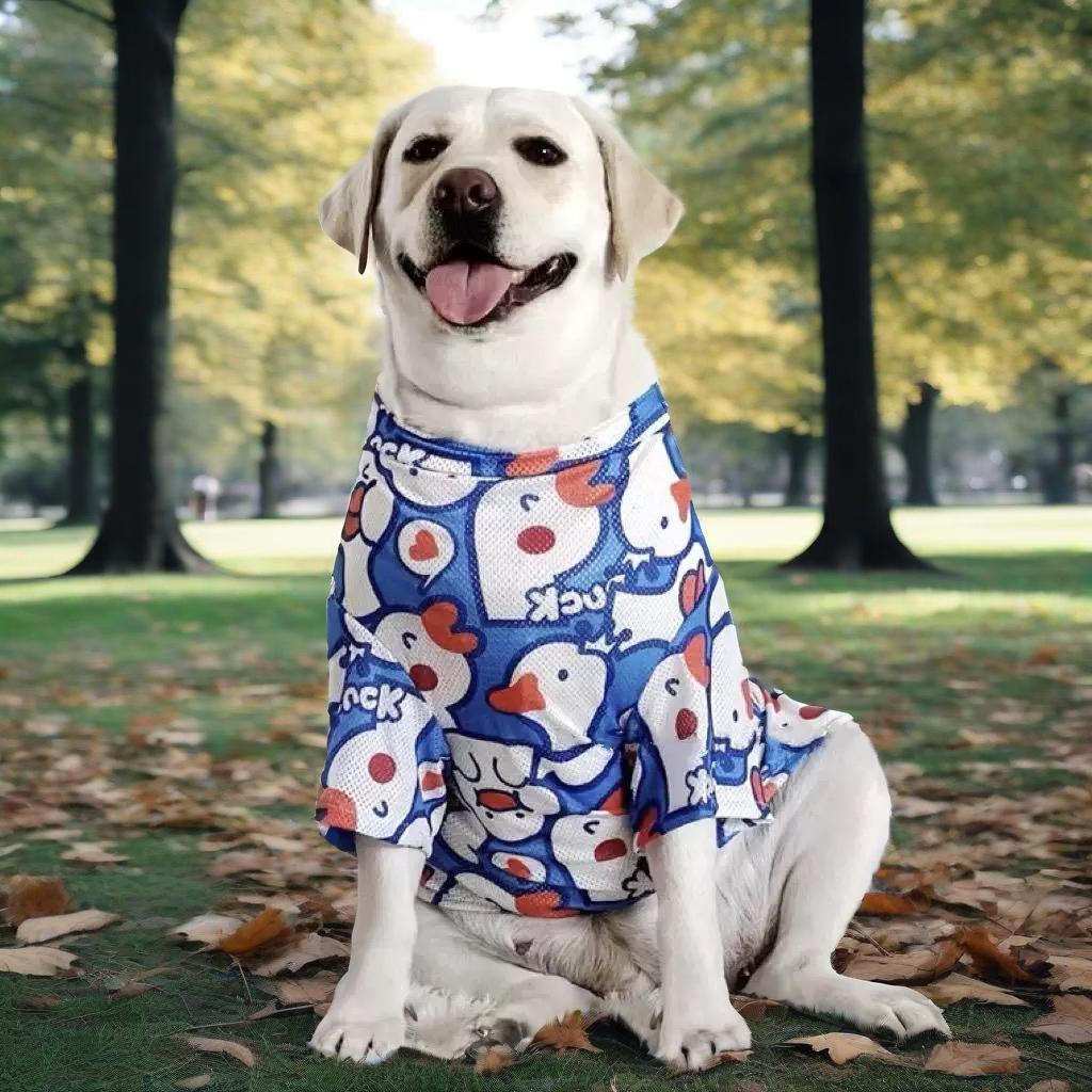 [Pet Wardrobe]Pakaian anjing besar Labrador Golden Retriever Alaskan Malamute Anjing Sedang Besar