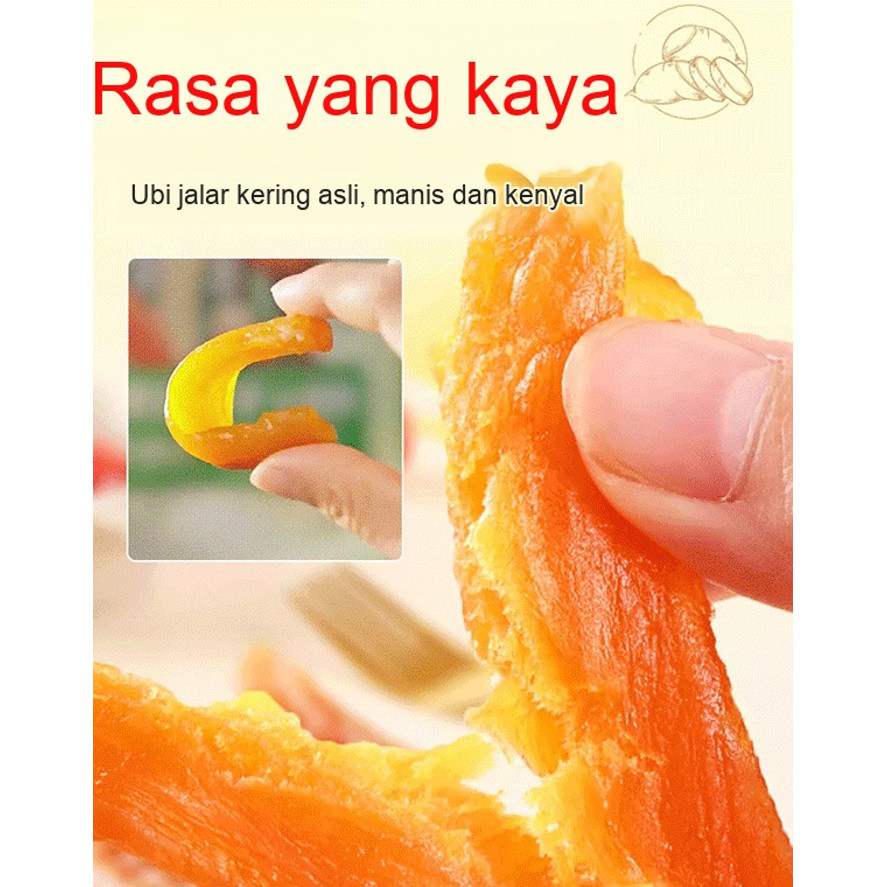 TOP Rendah Gula/Kenyal Lembut/Camilan Sehat JS- Ubi Ungu Manis Kukus Alami / Ubi Ungu/Ubi Jalar/Kuda