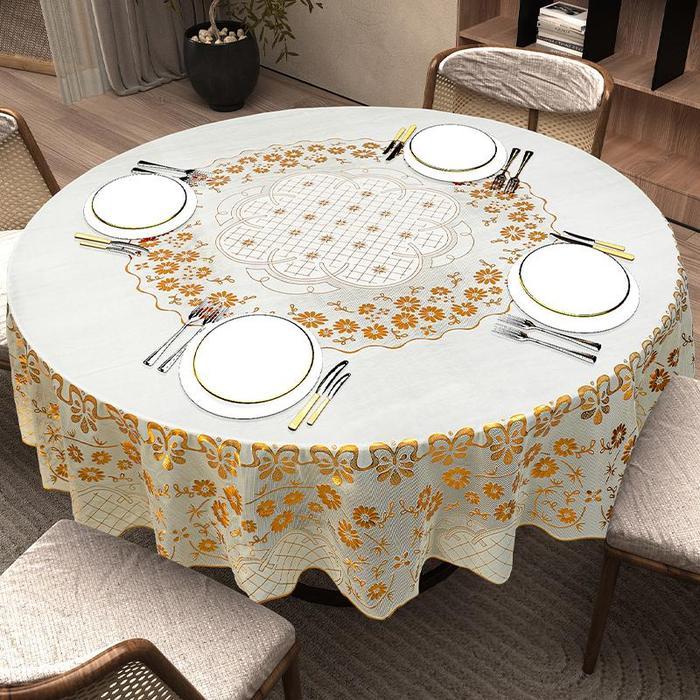 <COD> Loyal Bosque Taplak Meja Makan Motif 4-10Kursi Taplak Meja Makan Anti Air/Taplak Meja PVC /Tap