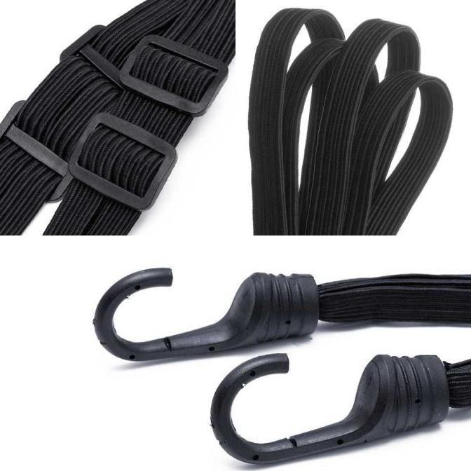 Tali Pengikat Helm Jaring Helm Laba Laba  Karet Pengaman Helm Super Tebal