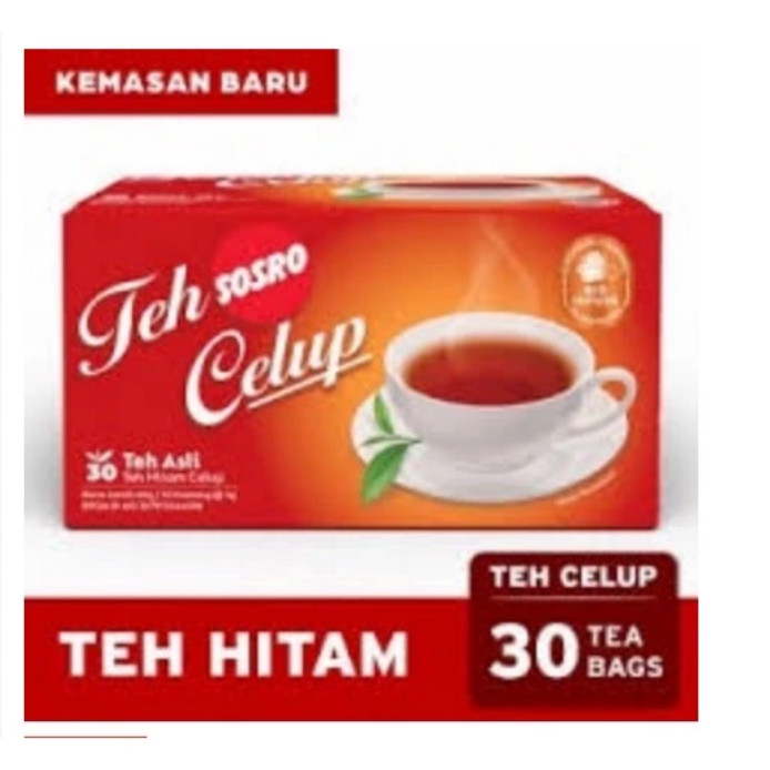 TEH CELUP SOSRO ISI 30 CELUP