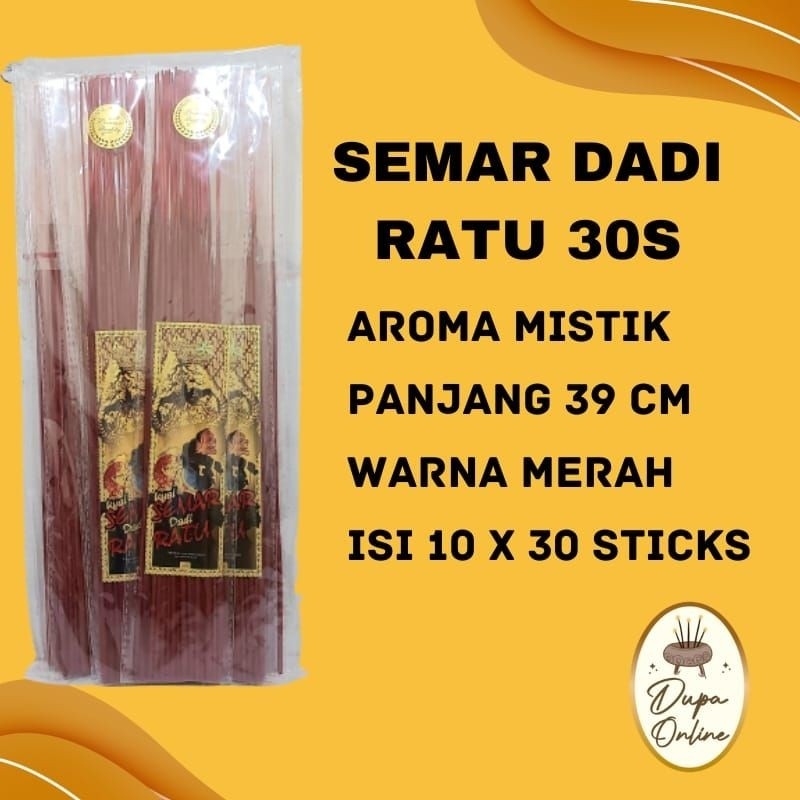 Dupa Hio Harum 39 CM SKR Kyai Semar Dadi Ratu BUNDLE Murah