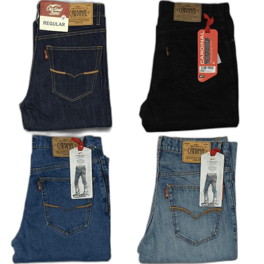 TERBARU Celana Jeans Panjang Cardinal Pria  – Regular Fit