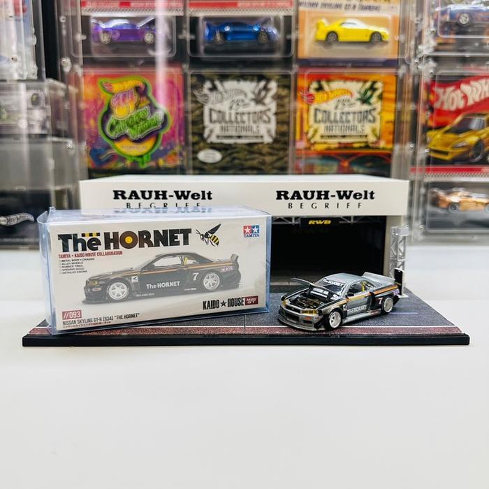 Mini GT x Kaido House CHASE KHMG093 Nissan Skyline R34 TAMIYA “The Hornet” V1
