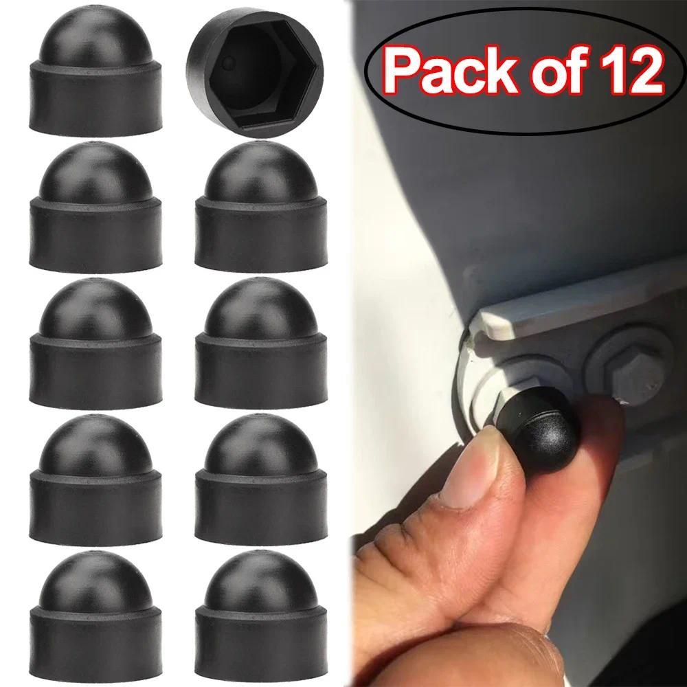 Dome Screw Protection Cover Bolt Nuts M6 M8 M10 M12 Exposed Hexagon Plastic Front Rear Door Deco For