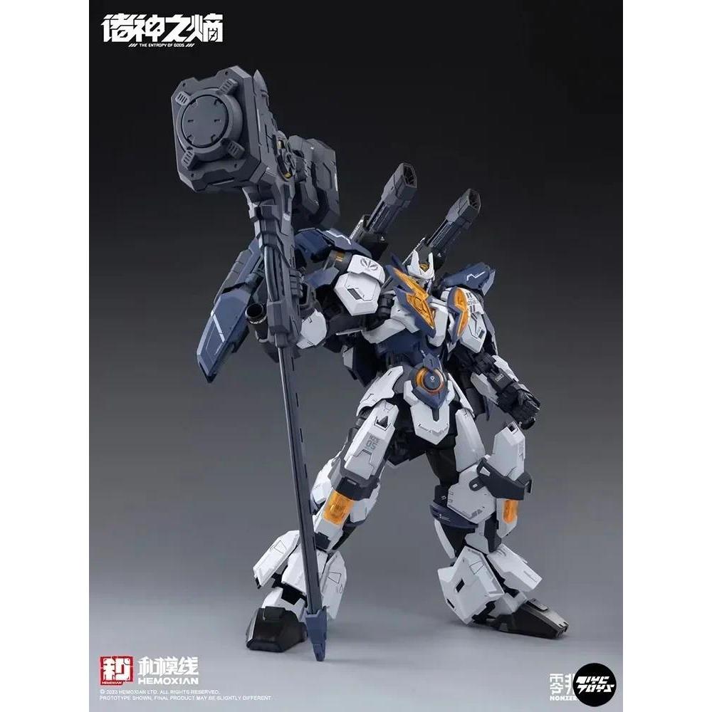 In Stock HEMOXIAN MG 1/100 Model Kit The Legion Of Thor NZS-05-3 Assembly Action Figures Plastic Mod