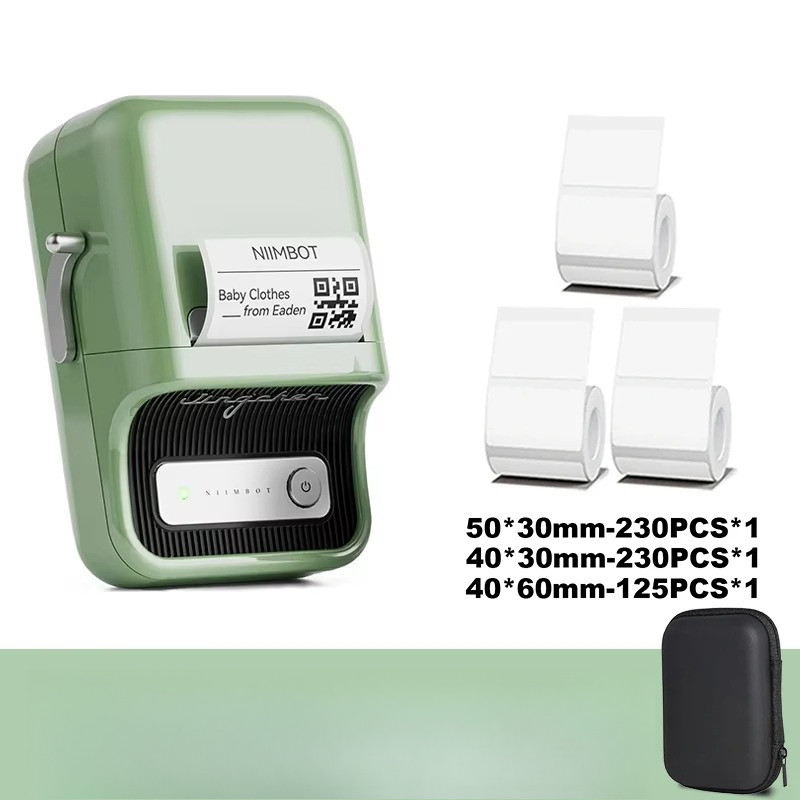 B21 Portable Thermal Printer Mini B1 Portable Stickers Pinter 2 Inch UV Adhesive Label Maker For Off