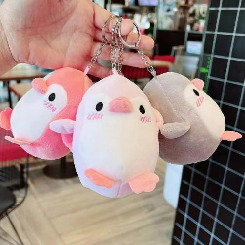 Gantungan Kunci Boneka PENGUIN Pingu Edition Keychain Plush Lucu Gwiyeo - BLOSSOM PINGU