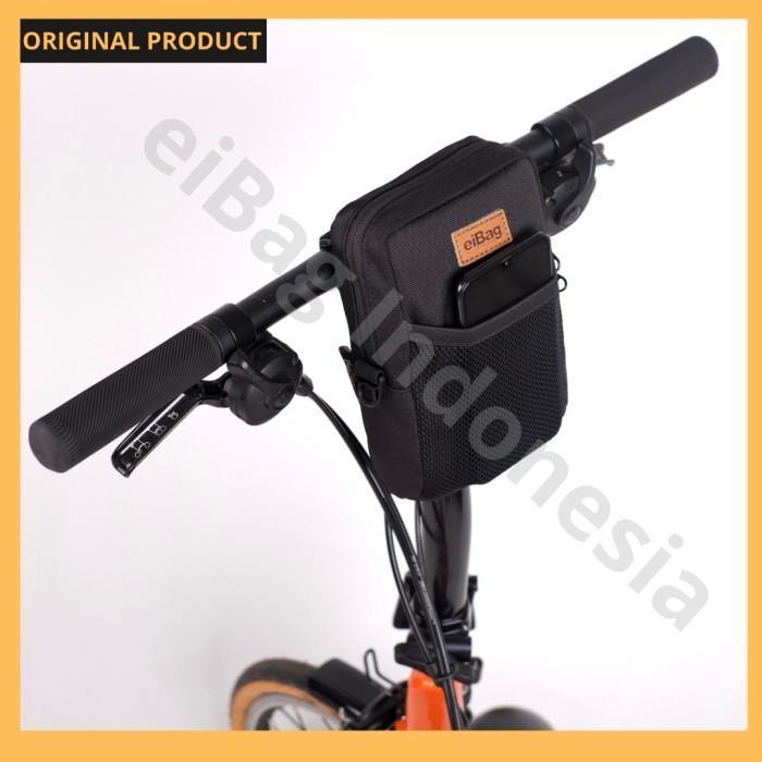 eiBag 1553 Tas Setang Stang Saddle Sepeda Lipat Seli MTB Roadbike - Merah