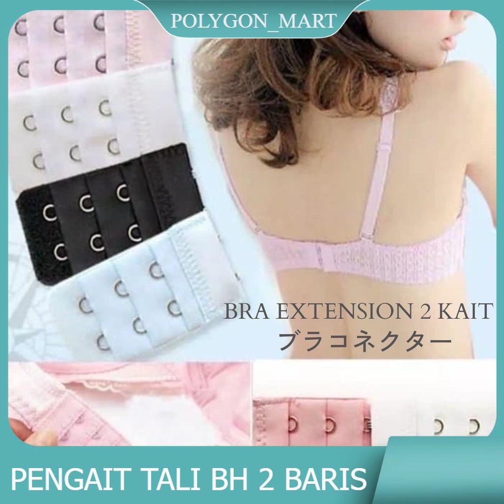 Tali Pengait BH 2 Baris Elastis Kuat
