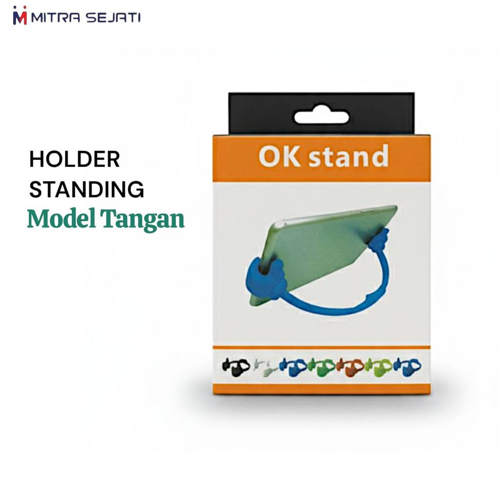 Mitra Sejati Holder Standing Model Tangan Unik Holder Handphone