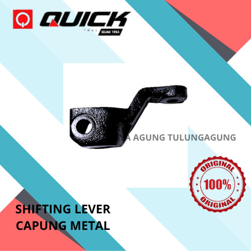 QUICK SHIFTING LEVER CAPUNG METAL / TUAS KOPLING CAPUNG METAL / SPARE PART TRAKTOR QUICK CAPUNG