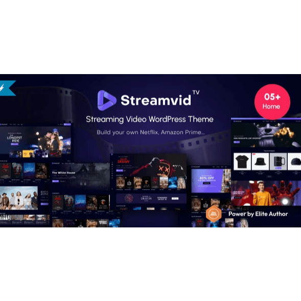 StreamVid – Video Streaming WordPress Theme