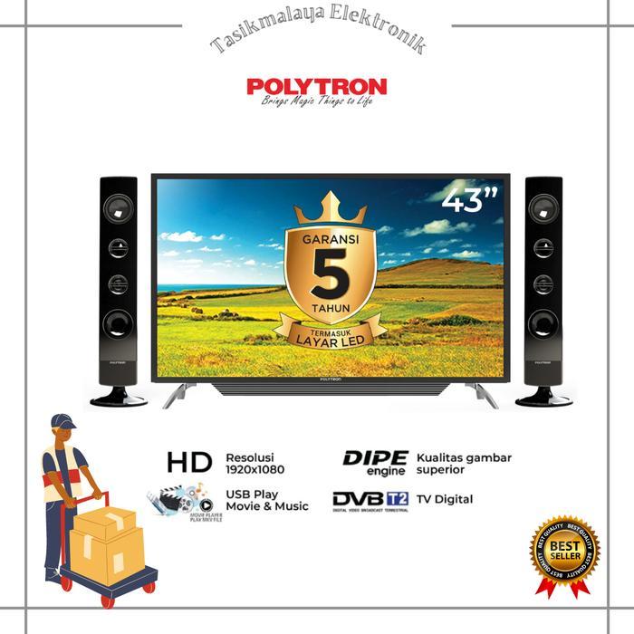 TV Digital Polytron PLD 43TV1556 Cinemax 43 Inch