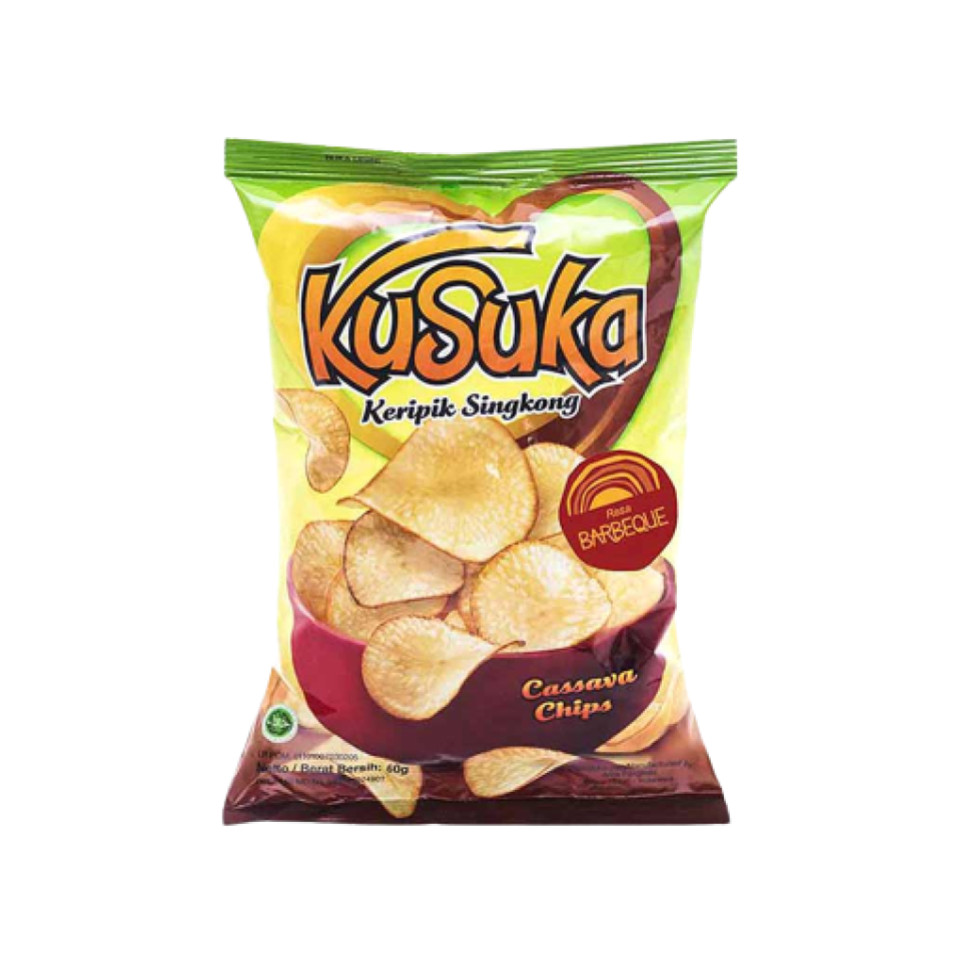 Kusuka Keripik Singkong Barbeque 60 gr