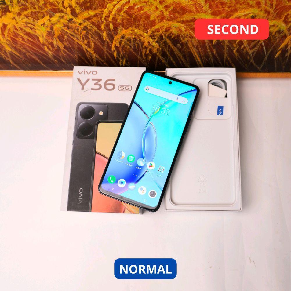 VIVO Y36 8/256 GB (5G) HP SECOND ORIGINAL SINAR MUTIARA CELL